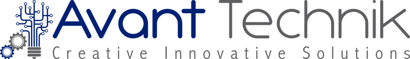 Avant Technik Logo - Blue & Grey
