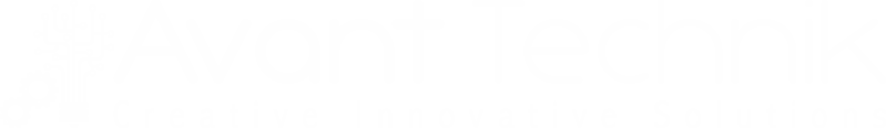 Avant Technik Logo - White